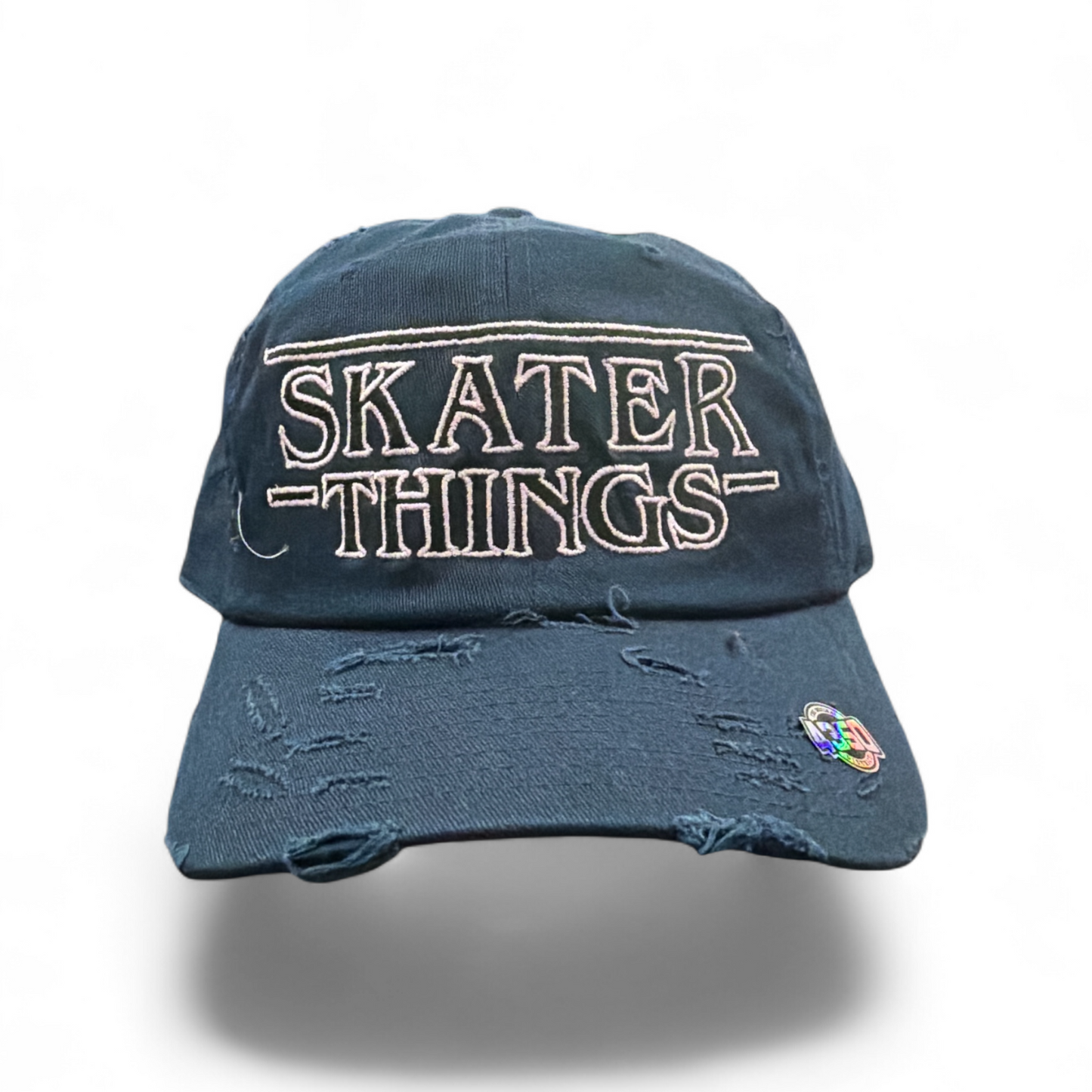 Skater Things Embroidered Cap