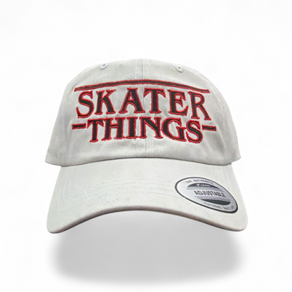 Skater Things Embroidered Cap