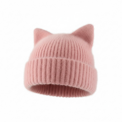 Cat Ear Beanies — Embroidered Skater Things OG