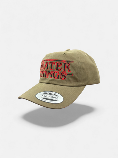 Skater Things Embroidered Cap