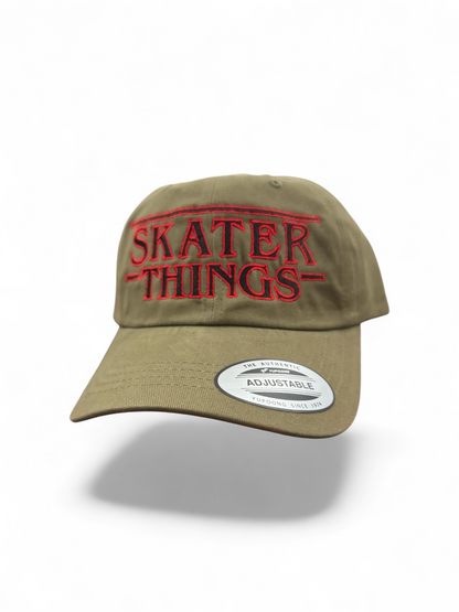 Skater Things Embroidered Cap