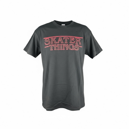 Skater Things Short Sleeve - Pink Logo