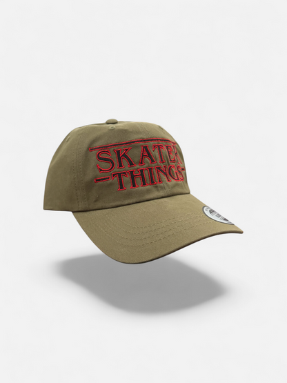 Skater Things Embroidered Cap