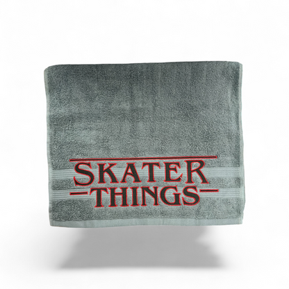 Skater Things OG Embroidered Towel