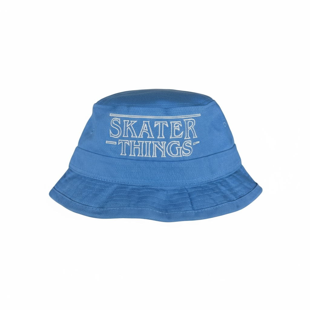 Skater Things Embroidered Bucket Hats