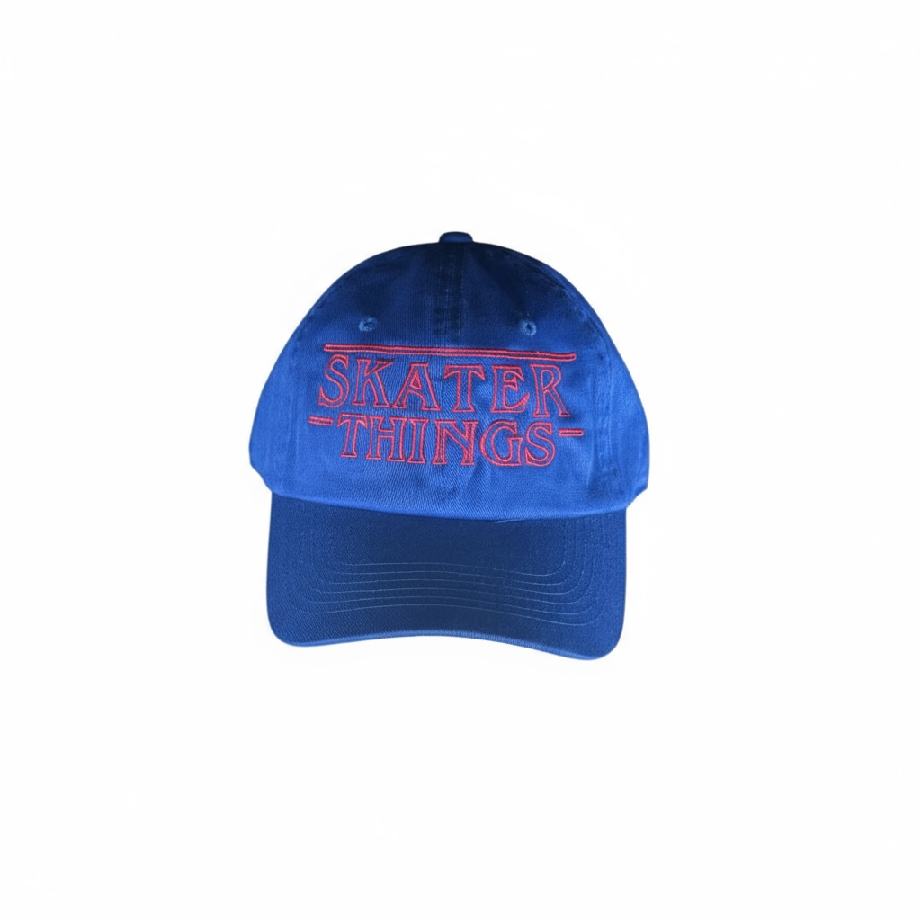 Skater Things Embroidered Cap