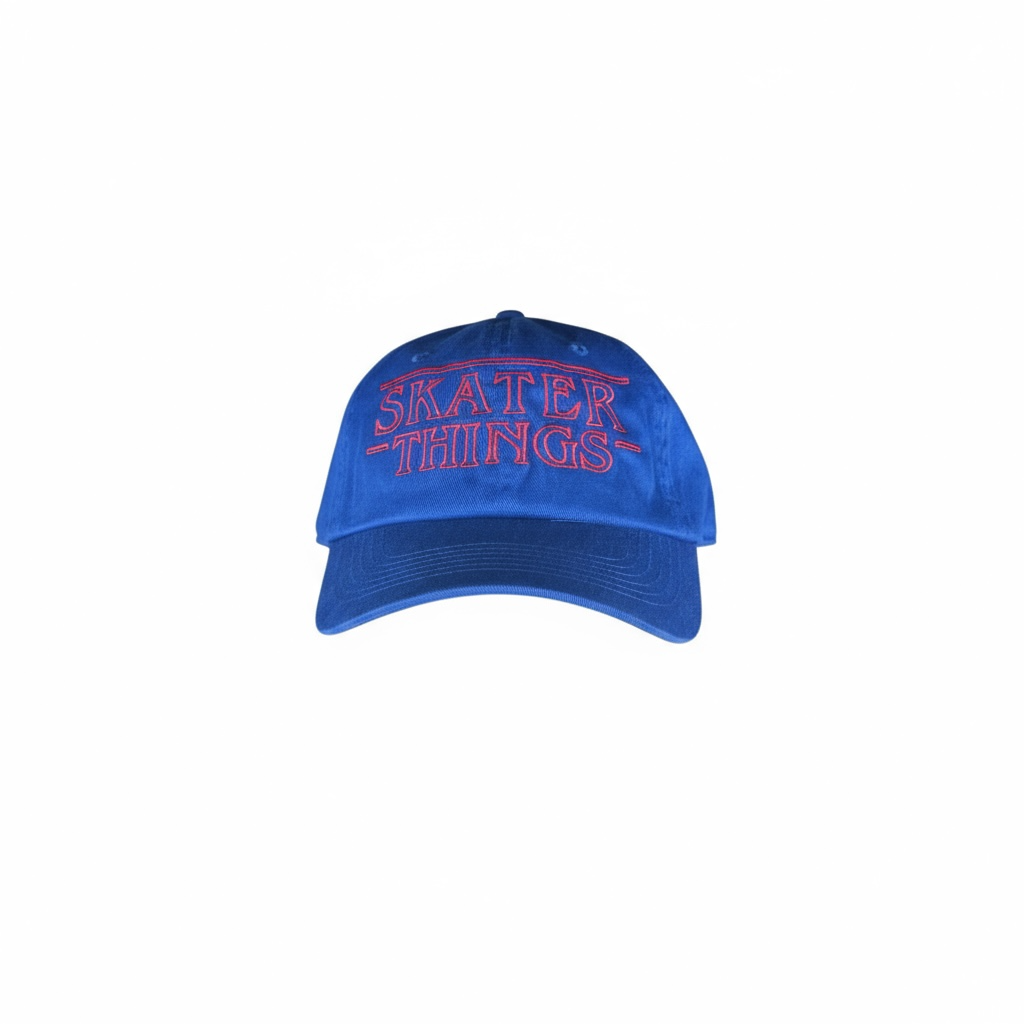 Skater Things Embroidered Cap