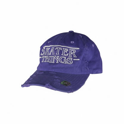 Skater Things Embroidered Cap