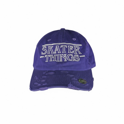 Skater Things Embroidered Cap