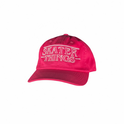 Skater Things Embroidered Cap