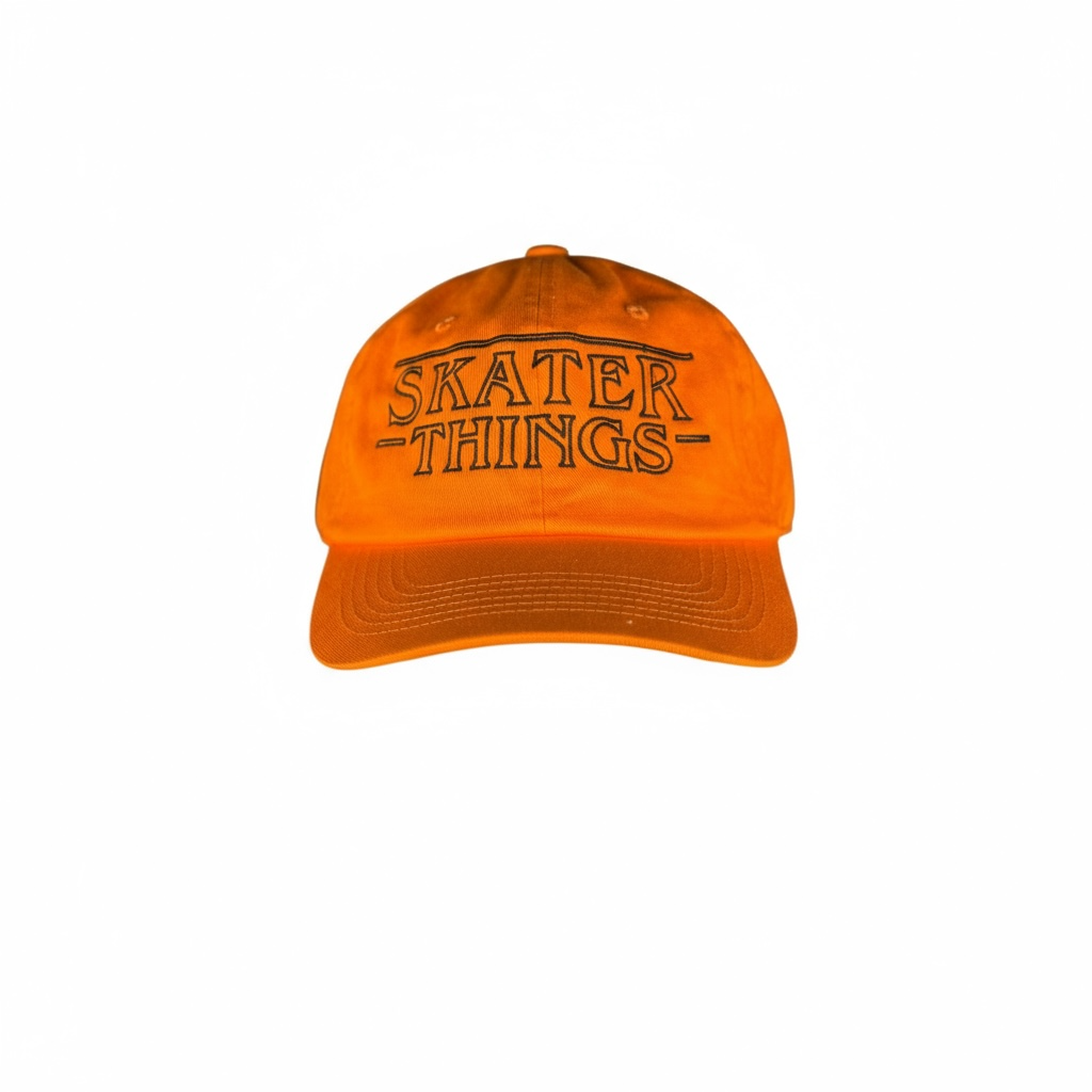 Skater Things Embroidered Cap