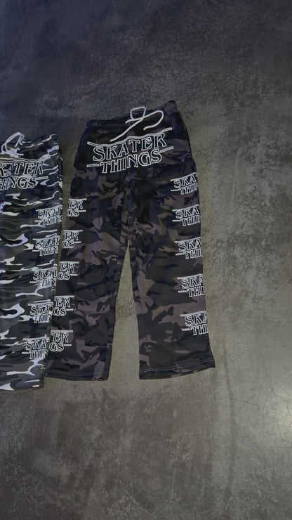 Reflective Camo Joggers